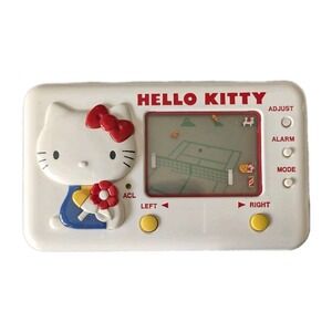 Vintage Hello Kitty Tennis School Handheld Video Game 1976